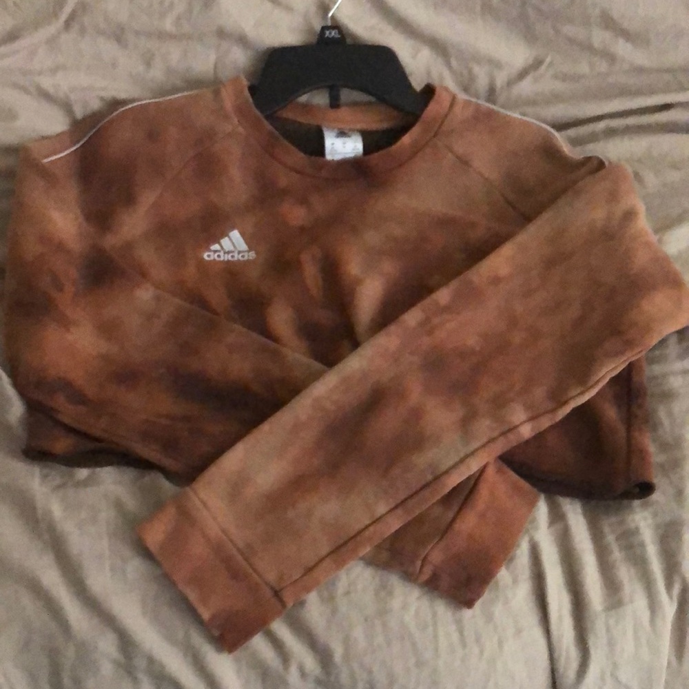 Adidas cropped long sleeve